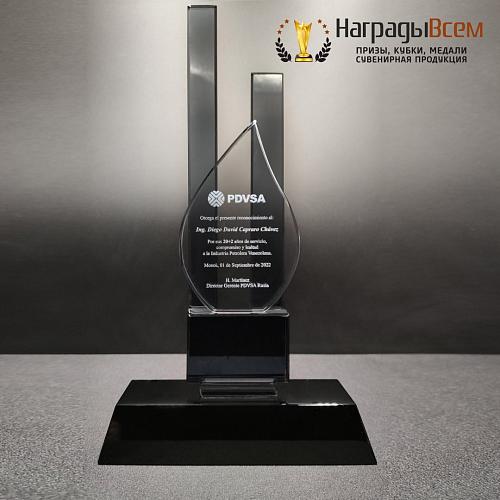 Награда из стекла арт. EN032_1